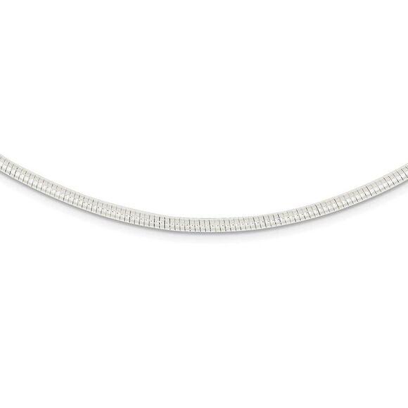 2.75mm Sterling Silver Round Neckwire Chain Necklace, 18 Inch - Picture 1 of 4